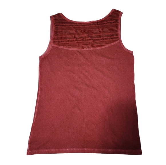 Faded Glory  Women's  Plus Size 3X (22W-24W)  Tank Top  Red - Picture 2 of 6